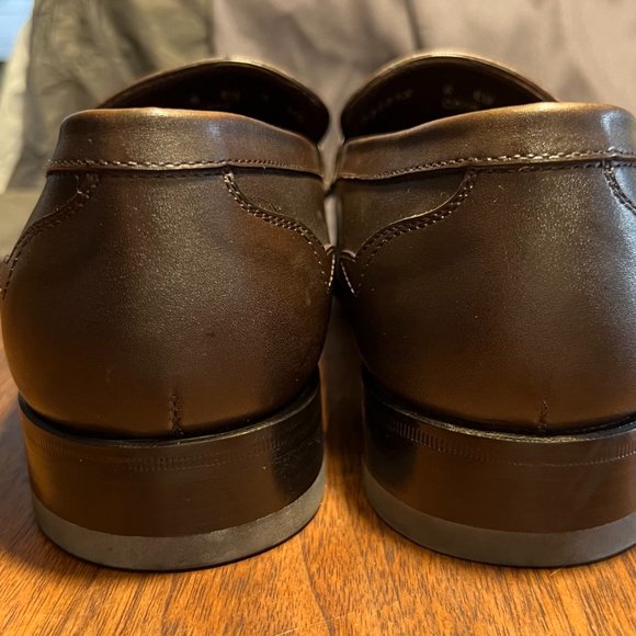 NEW! Ermenegildo Zegna Brown Penny Loafers US 7, EU 6
